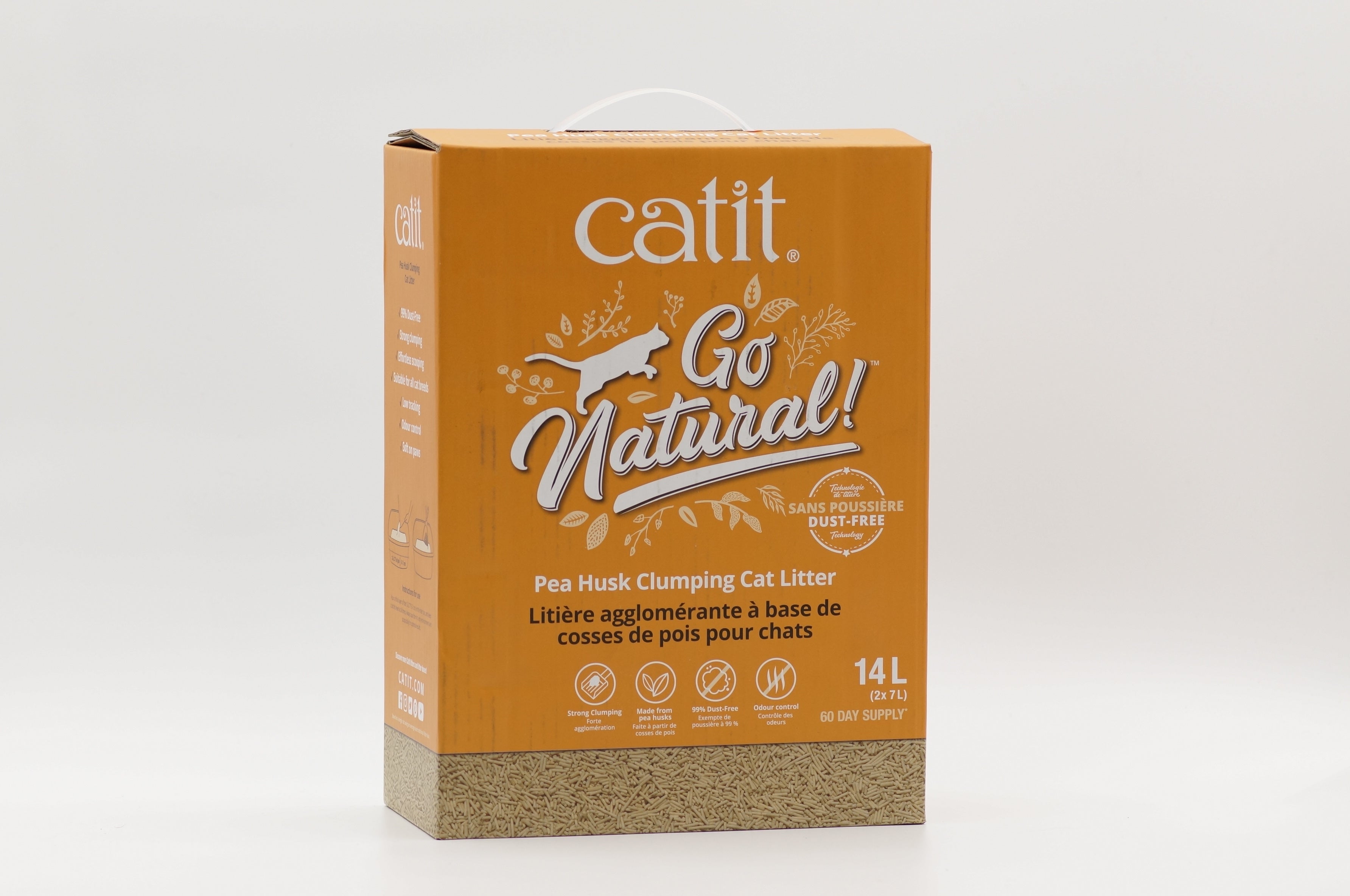 Review: Catit Go Natural! Pea Husk Clumping Cat Litter