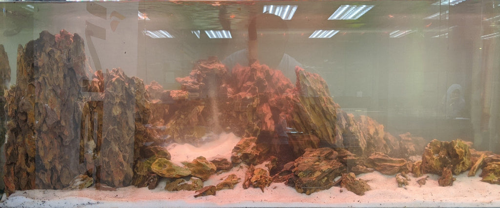 120p Aquascape with Waterfall