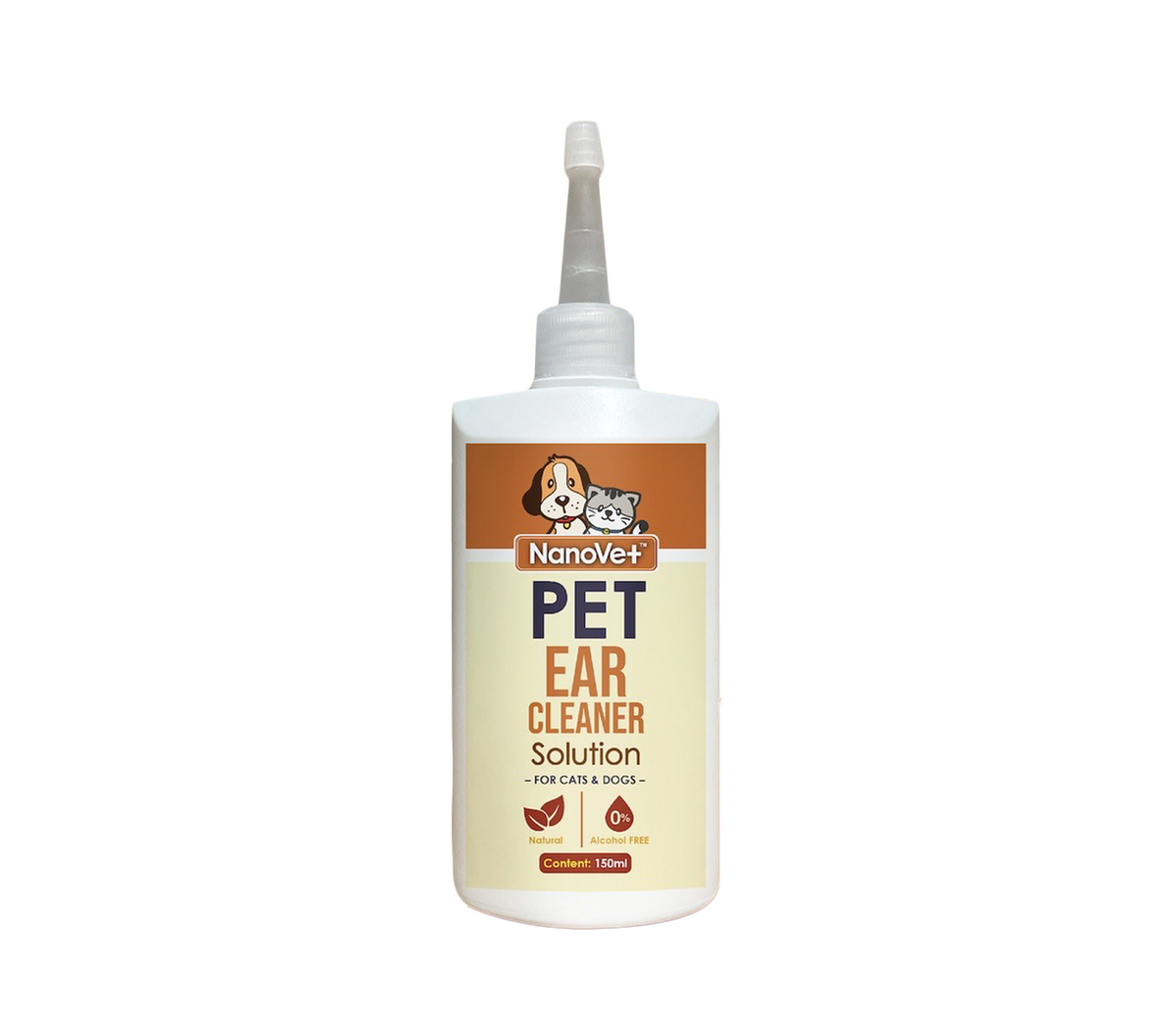 Nanovet Pet Ear Cleaner Solution 150ml 88 Pets Mart