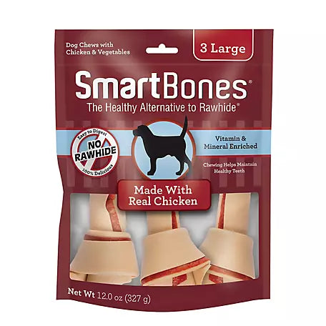 SmartBones Chews - 3 Large