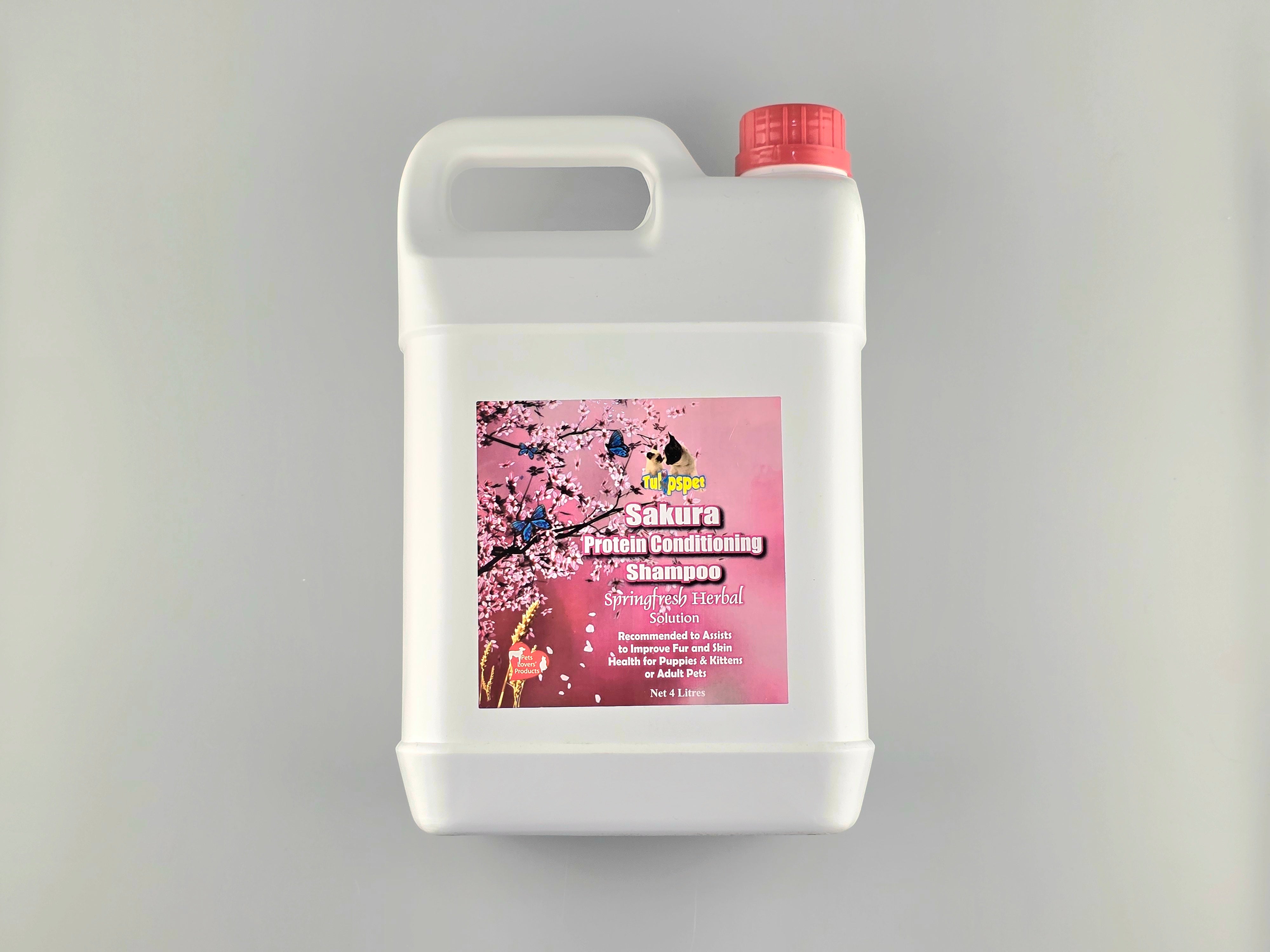 Tulipspet Sakura Protein Conditioning Shampoo (4 Litre)