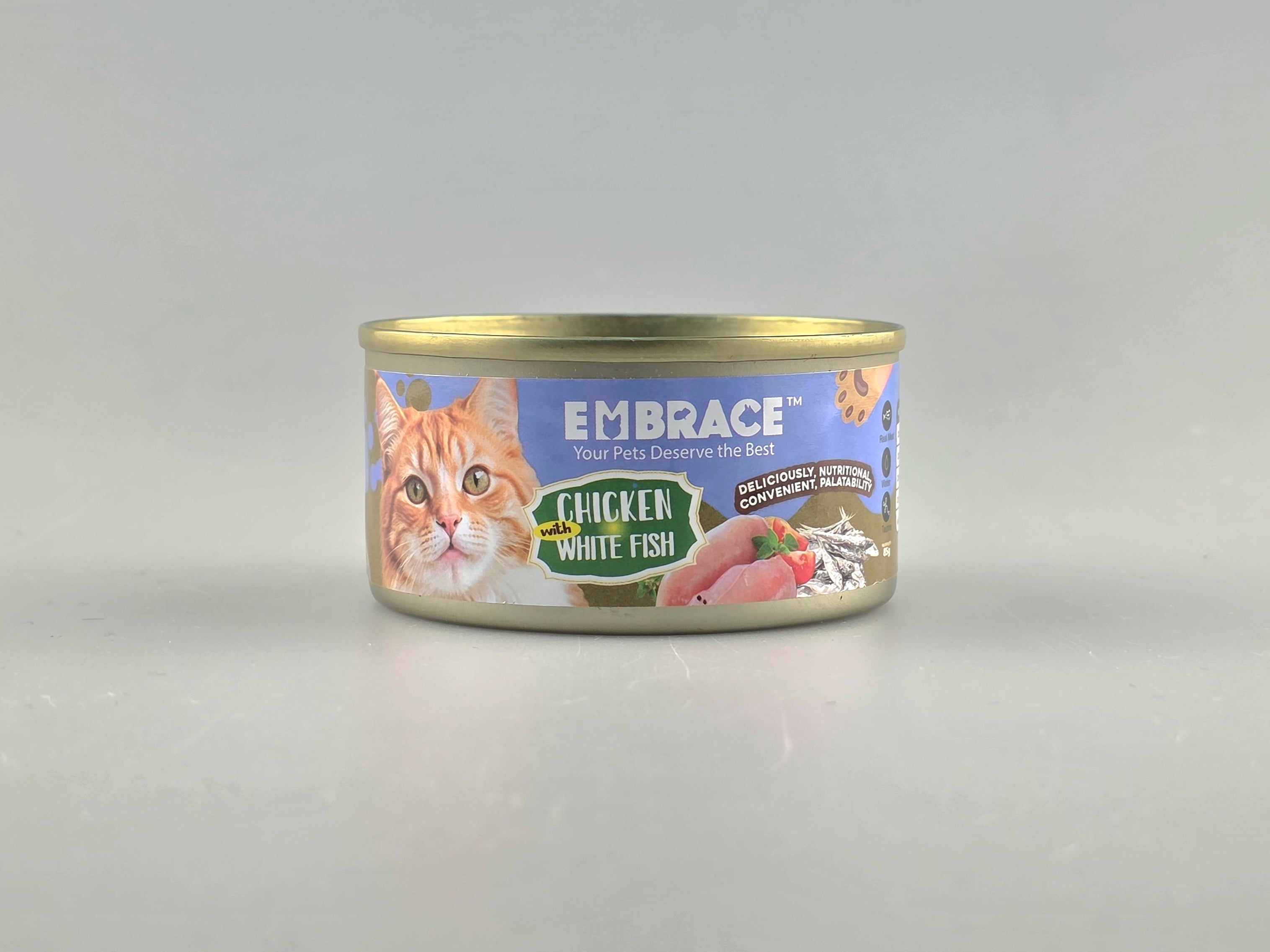 Embrace Cat Can Wet Food (85g)