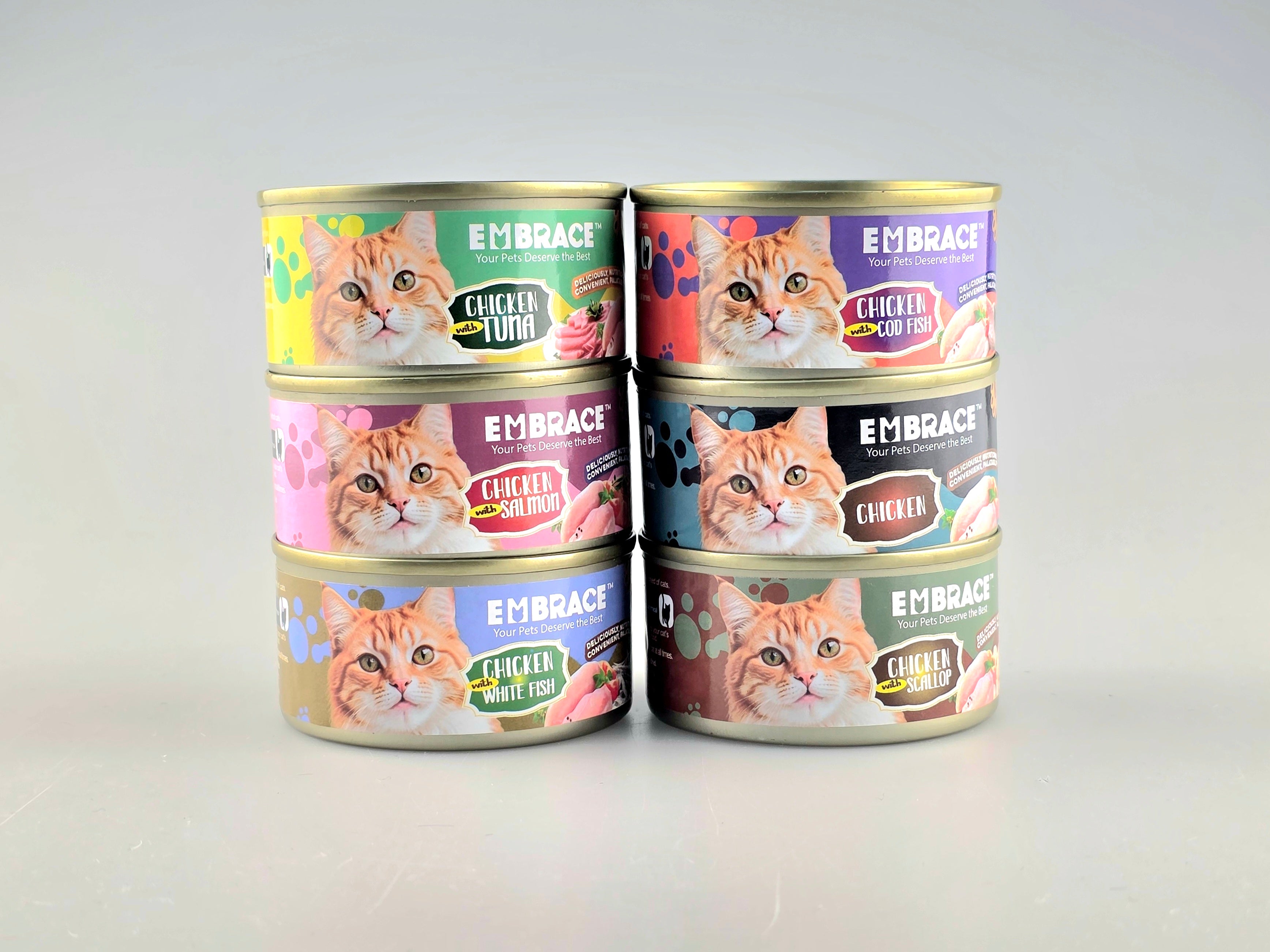 Embrace Cat Can Wet Food (85g)