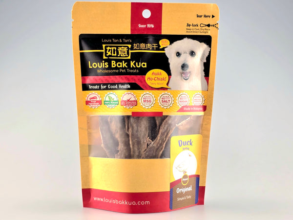 Loius Bak Kua Original Duck Jerky Pet Treats (70g)