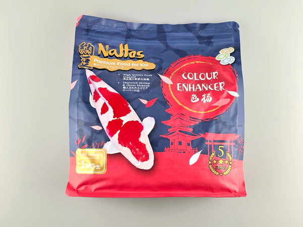 Nattos Color Enhancer Koi Fish Food (1kg/5kg)