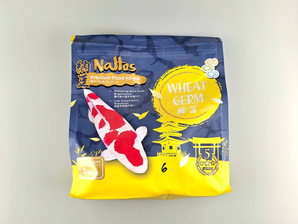 Nattos Wheat Germ Koi Fish Food (1kg/5kg)