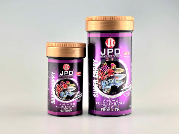 JPD Fish Food Super Guppy Color Enhance Growth Probiotic (70g/150g)
