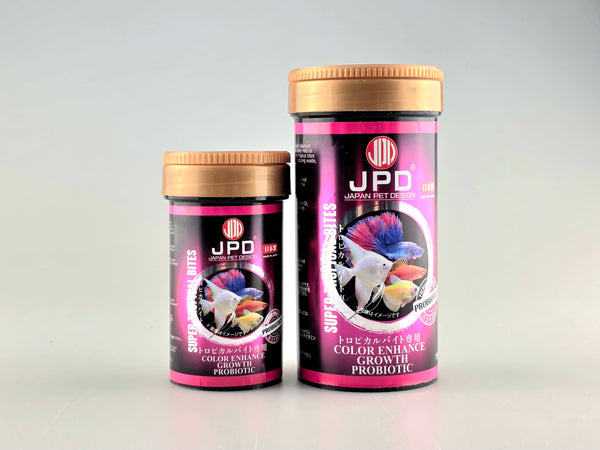 JPD Fish Food Super Tropical Bites Color Enhance Growth Probiotic (70g/150g)