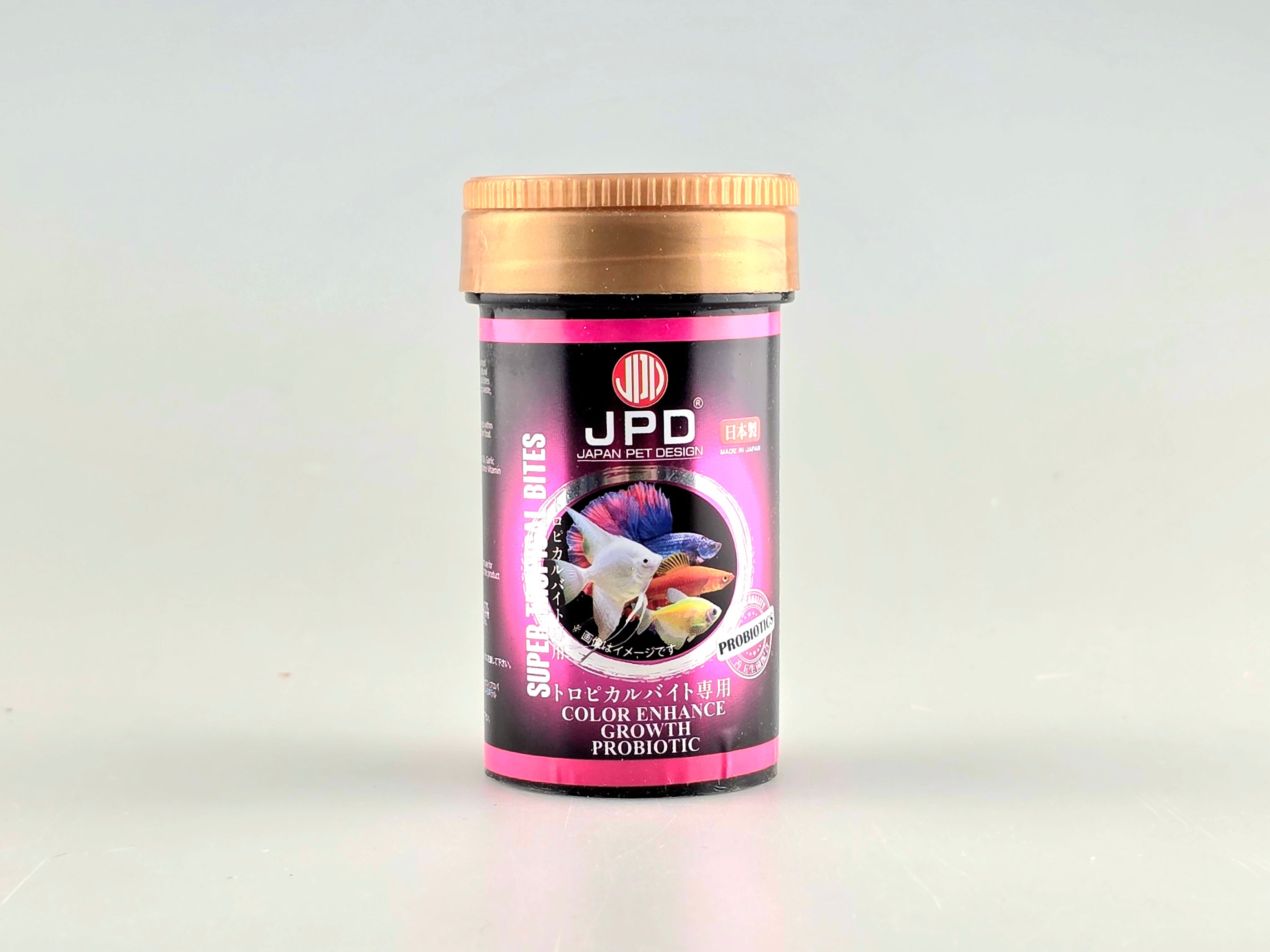 JPD Fish Food Super Tropical Bites Color Enhance Growth Probiotic (70g/150g)