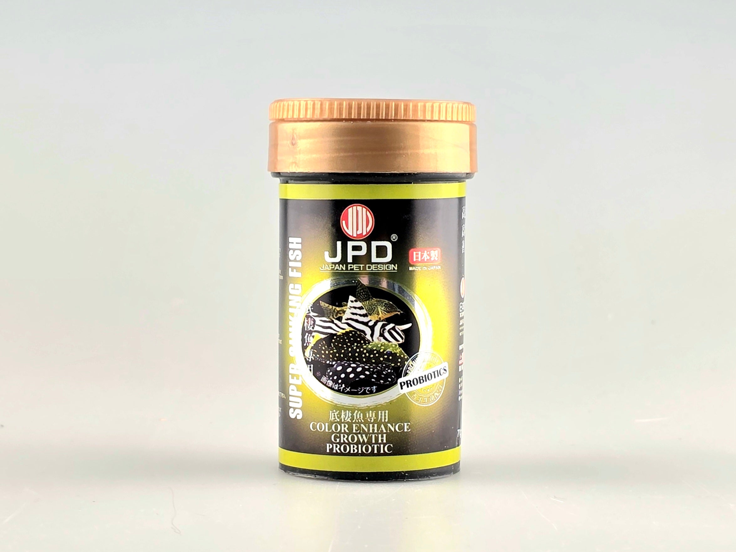 JPD Fish Food Super Sinking Fish Color Enhance Growth Probiotic (70g/150g)