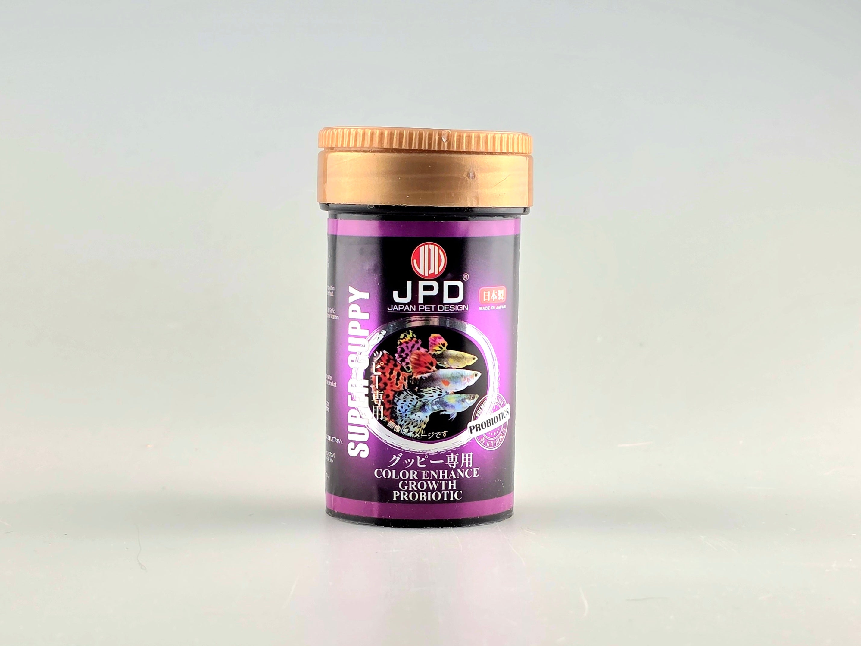 JPD Fish Food Super Guppy Color Enhance Growth Probiotic (70g/150g)