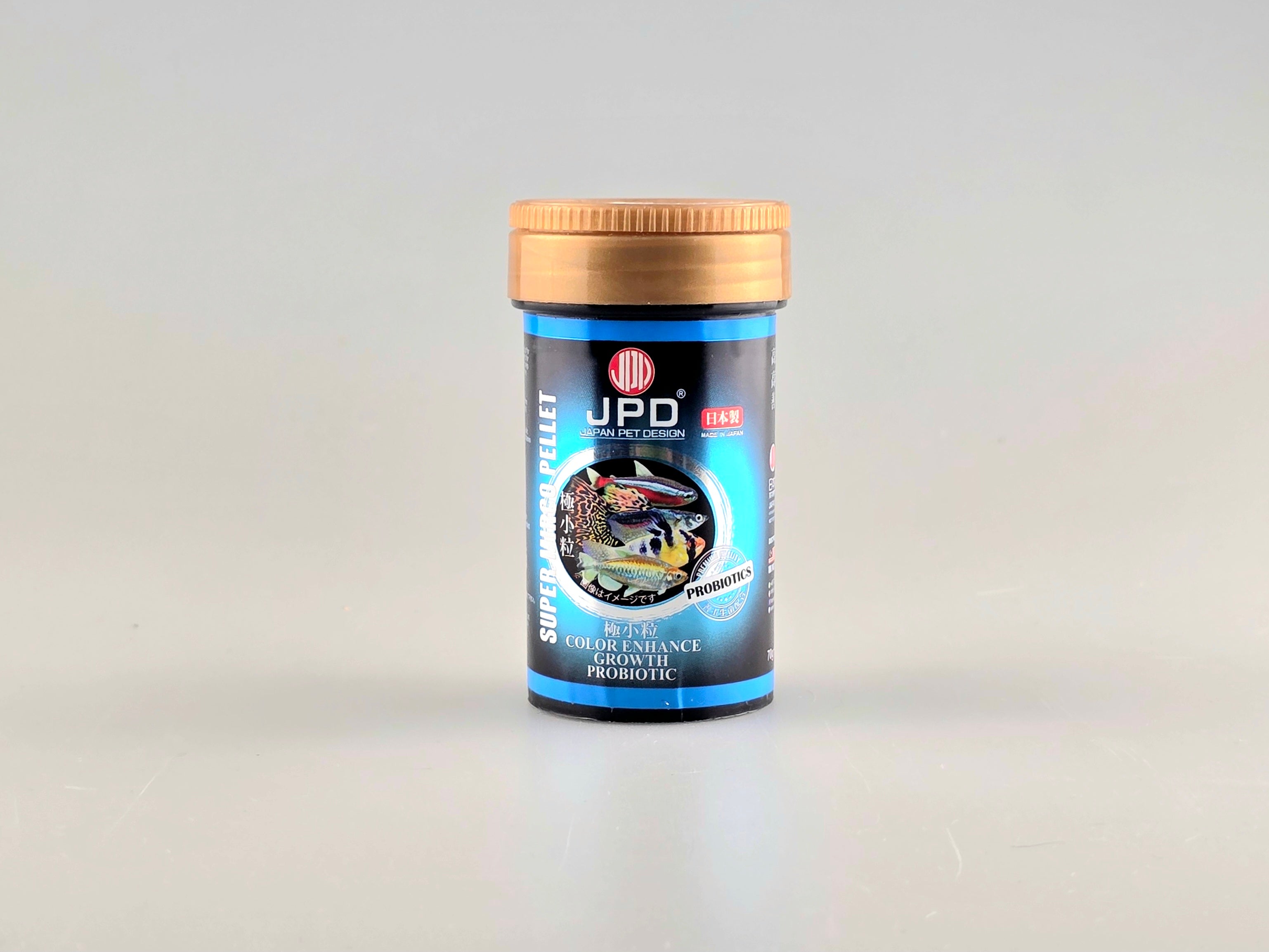 JPD Fish Food Super Micro Pellet Color Enhance Growth Probiotic (70g/150g)
