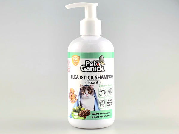 Pet Ganick Flea & Tick Shampoo