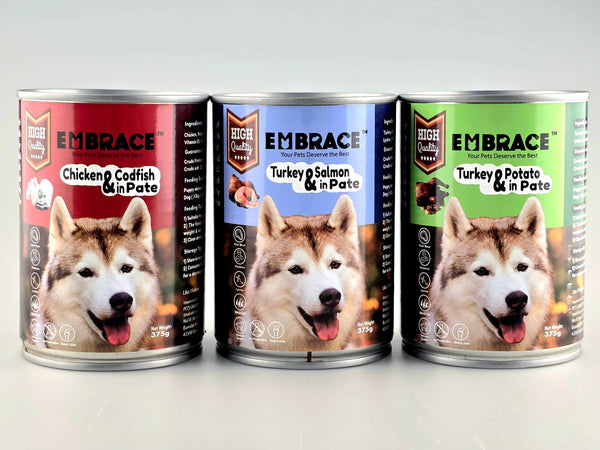 Embrace Dog Wet Food Can (375g)