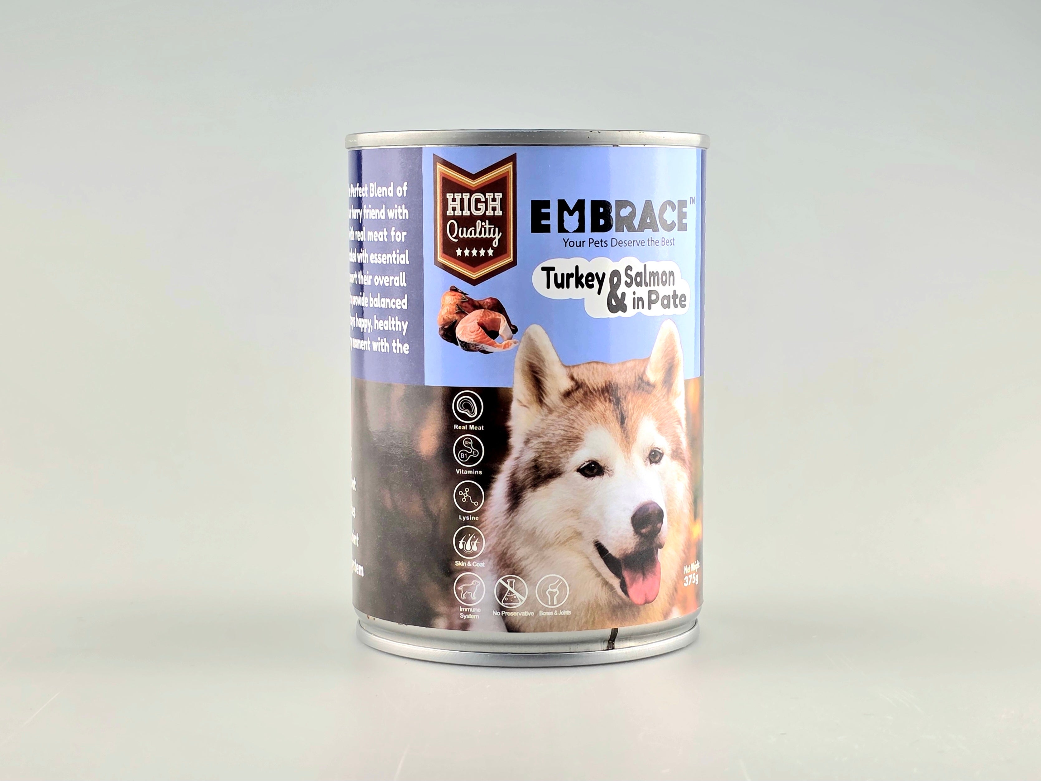 Embrace Dog Wet Food Can (375g)