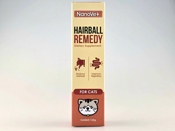 Nanovet Hairball Remedy Dietary Supplement (125g)