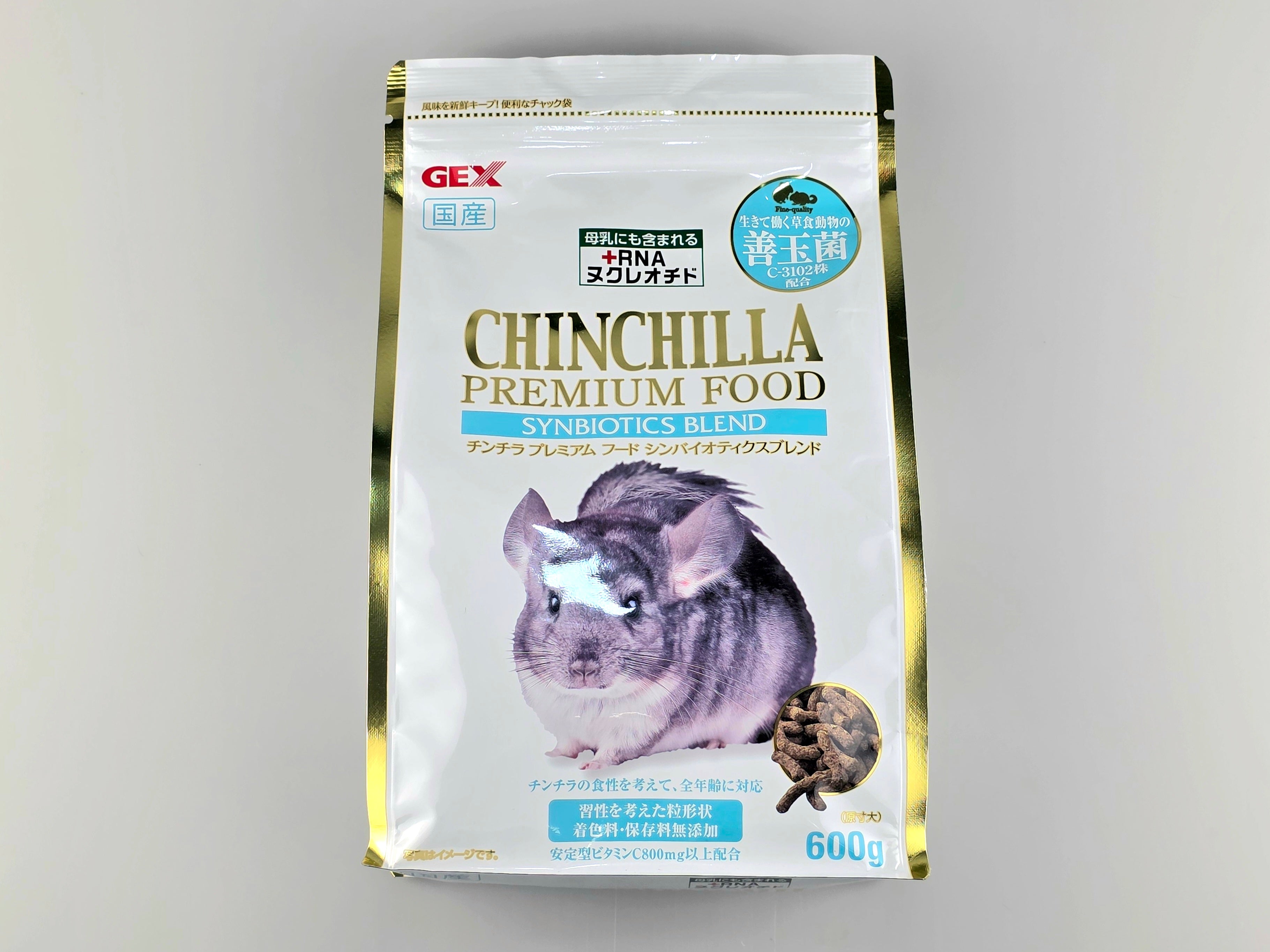 GEX Chinchilla Premium Food (600g)