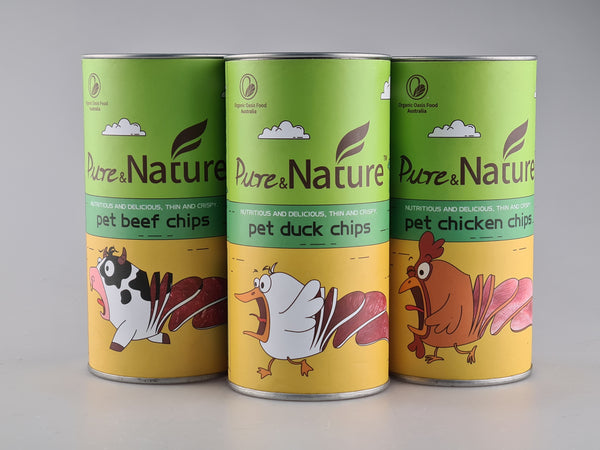 Pure & Nature Dog Snack Chips 70g