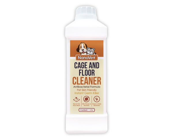 Nanovet Pet Cage and Floor Cleaner Concentrate 1 Liter