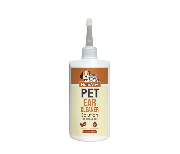 Nanovet Pet Ear Cleaner Solution 150ml