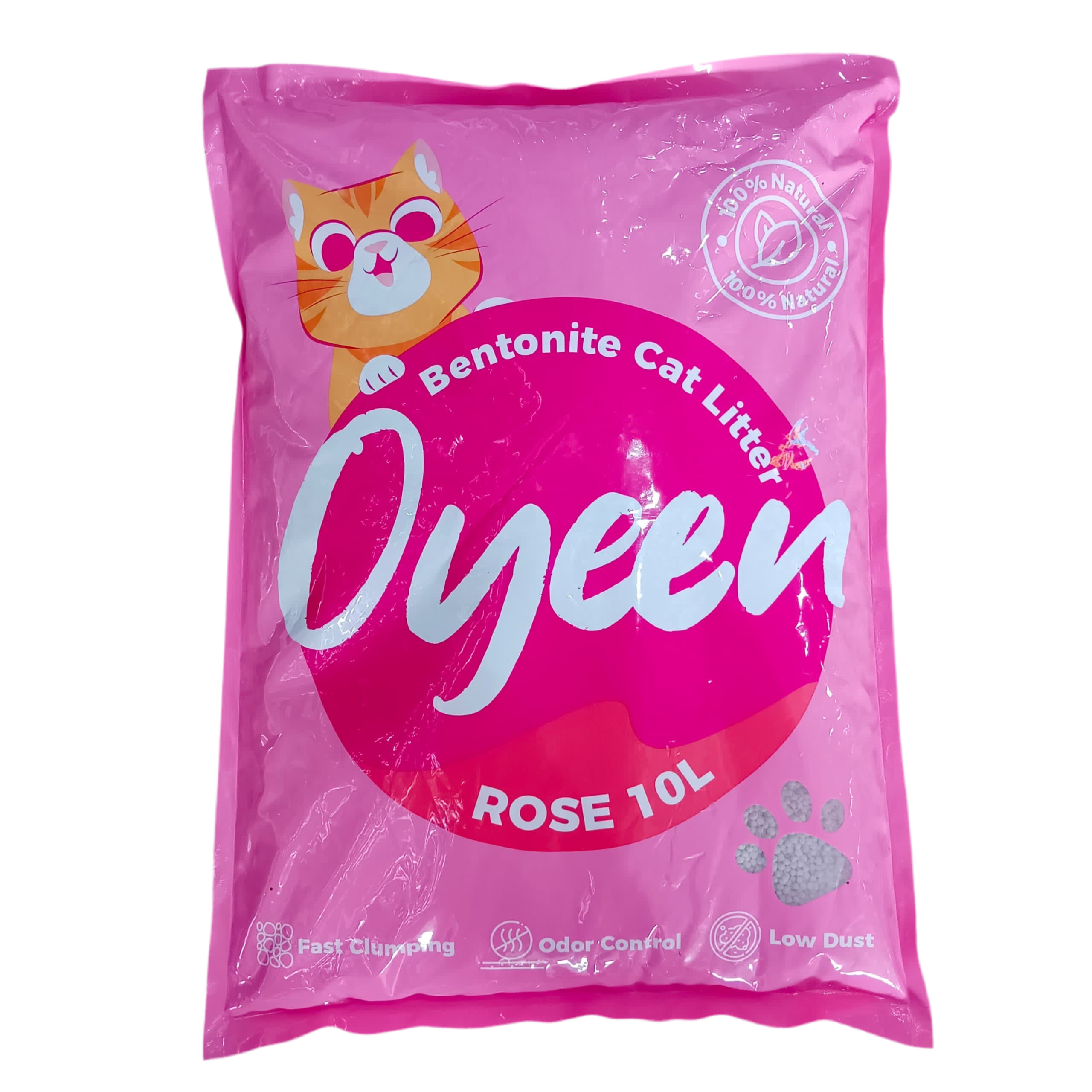 Oyeen Cat Litter 10liter - Lemon/Rose