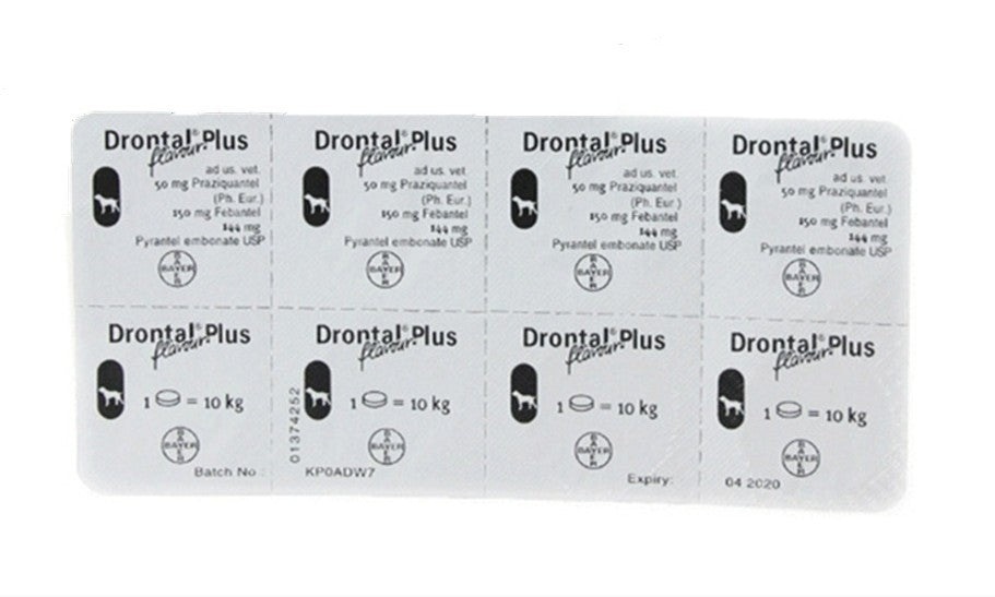 Drontal Dog Worm Medicine 2tabs