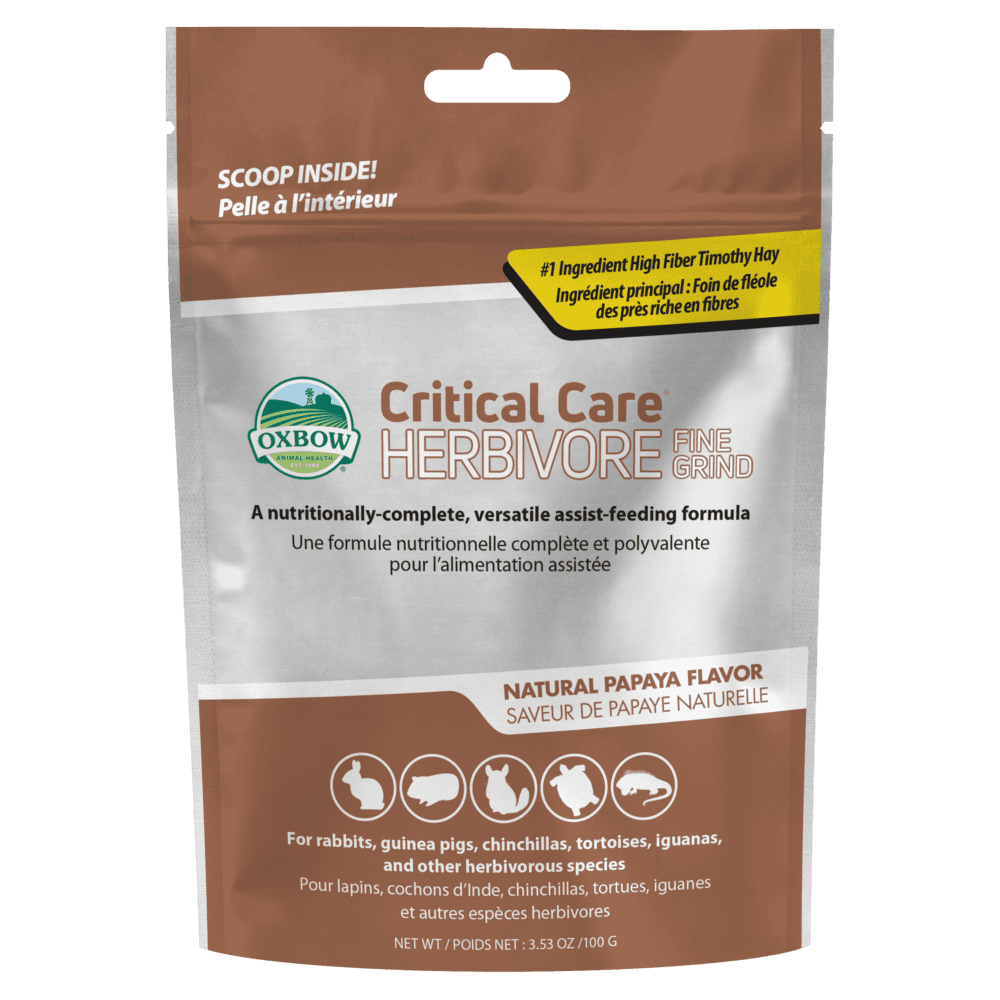 Oxbow Critical Care Herbivore Fine Grind 100g