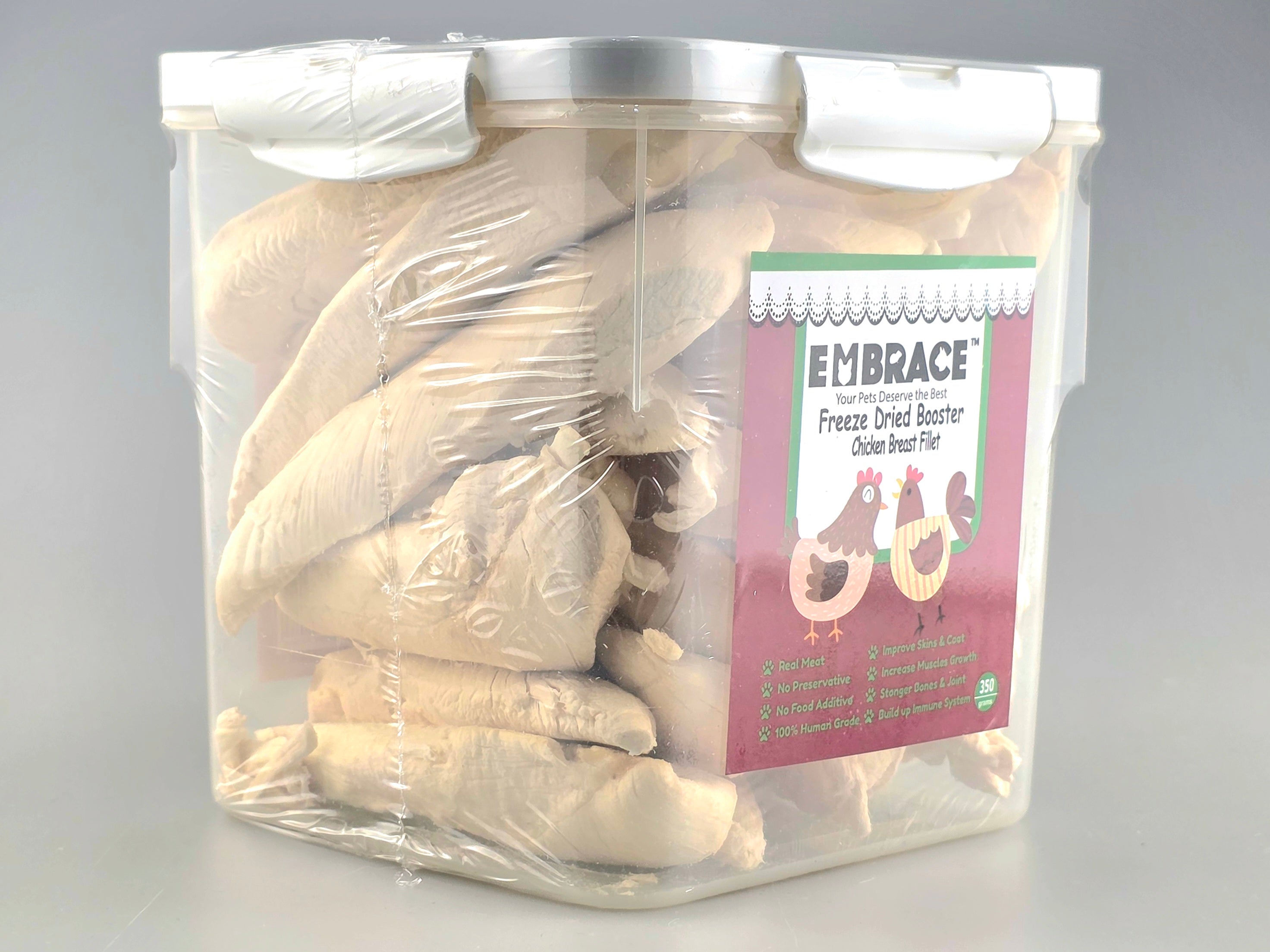 Embrace Freeze Dried Booster Chicken Breast Fillet (350g)