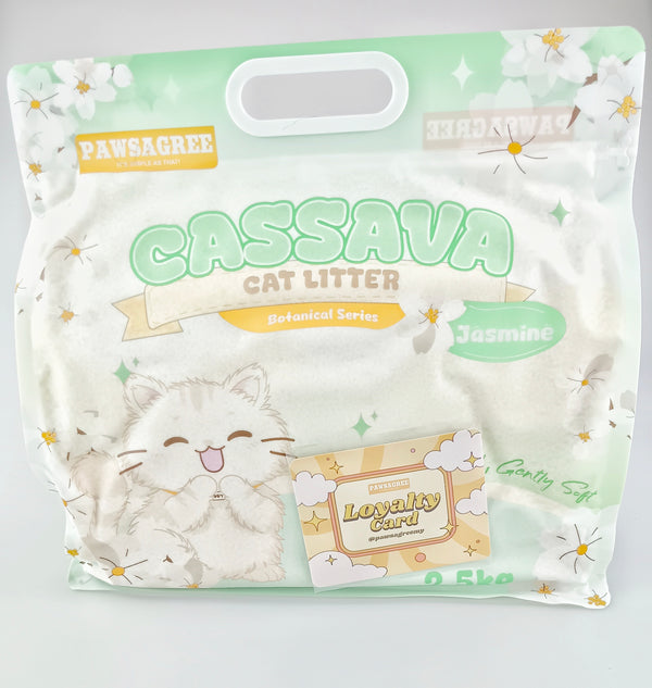 Pawsagree Cassava Cat litter 2.5kg