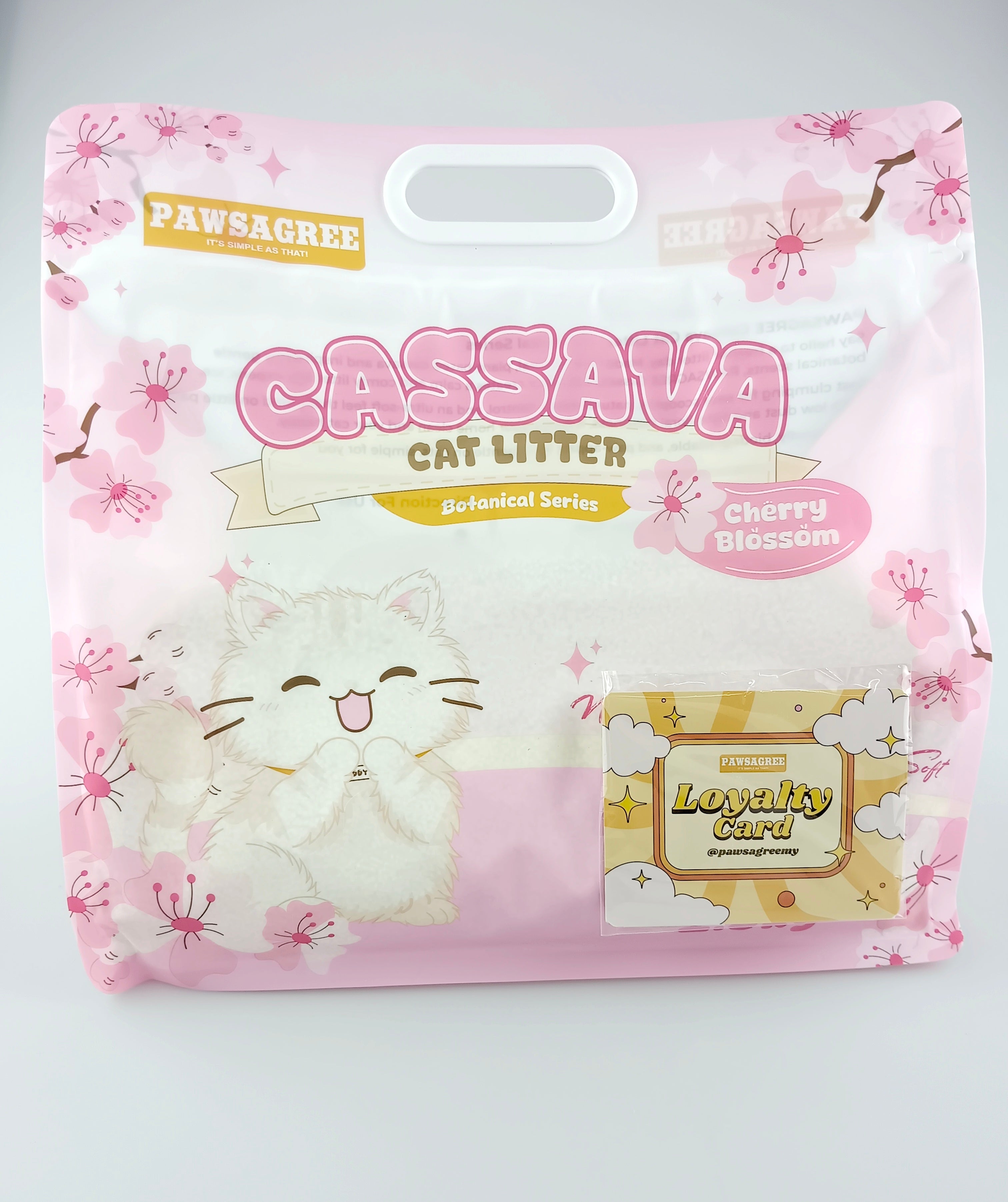Pawsagree Cassava Cat litter 2.5kg