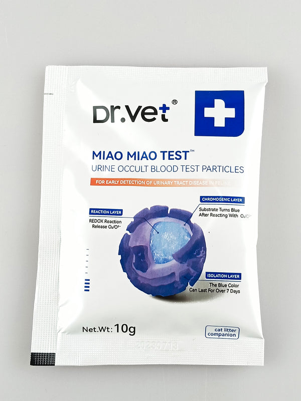 Dr.vet Miao Miao Test™ Urine Occult Blood Test Particles