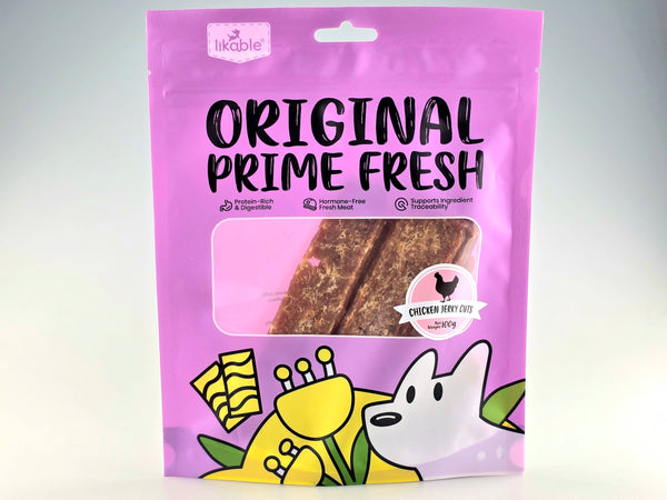 Likable Original Prime Fresh Jerky Cuts Pet Treats (100g)