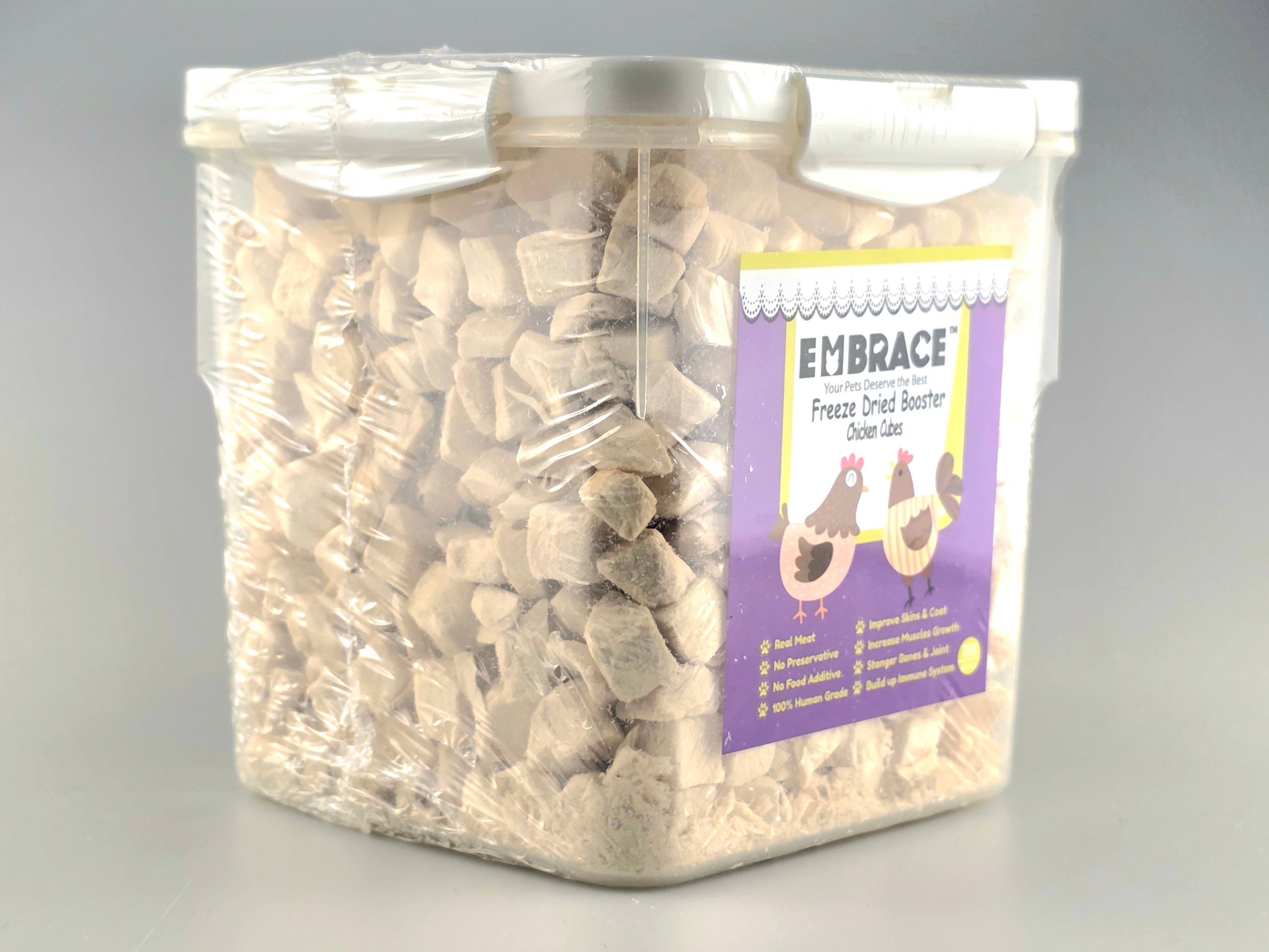 Embrace Freeze Dried Booster Chicken Cubes (350g)