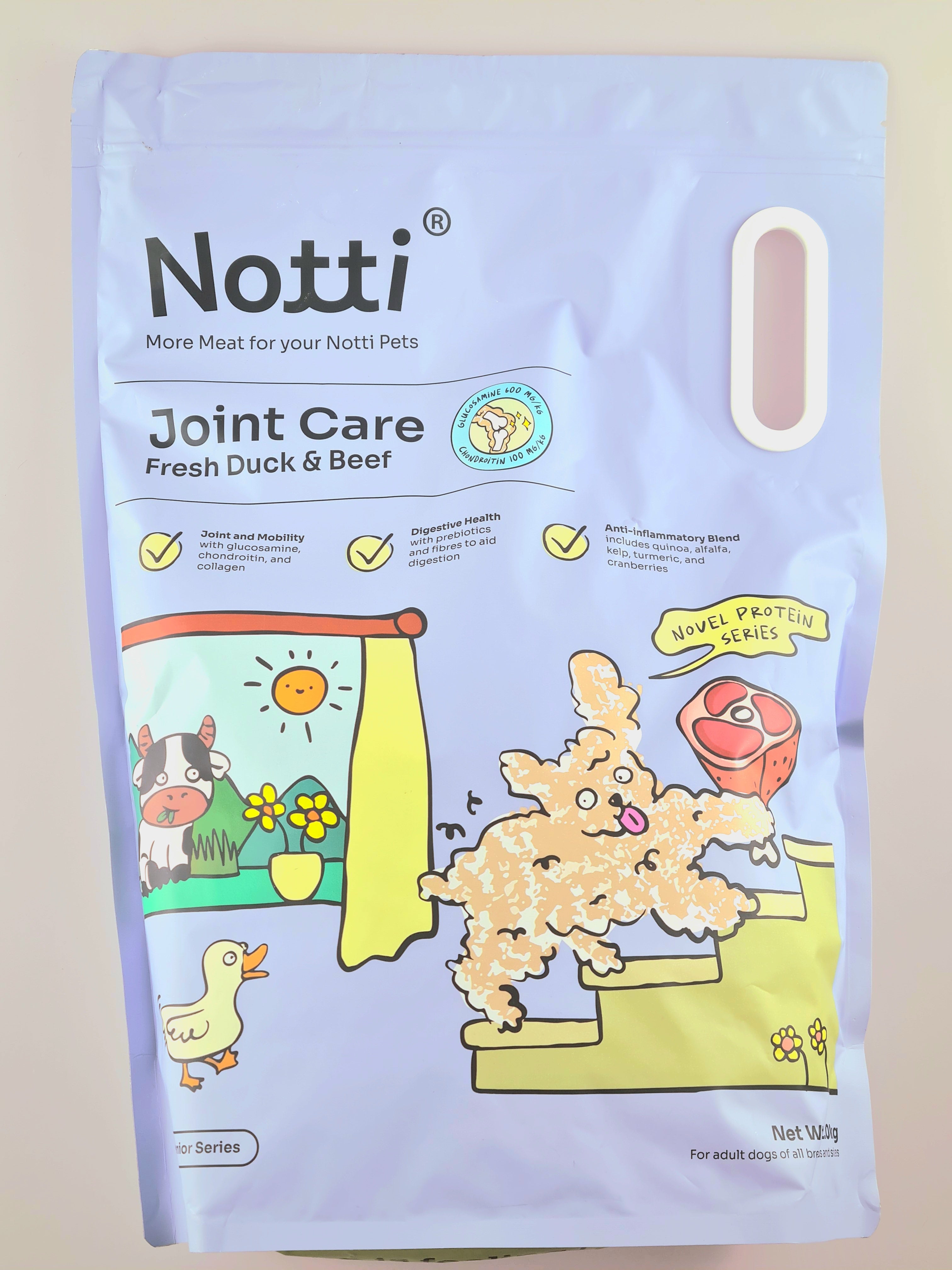 Notti Joint Care Fresh Duck & Beef 2kg