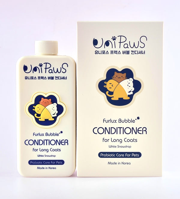UniPaws Furlux Bubble Conditioner for Long Coats 500ml