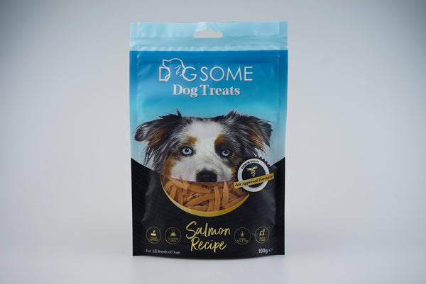 Dogsome Mini Salmon Strip Treats 100g