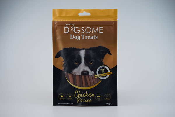 Dogsome Chicken Stick Treats 100g