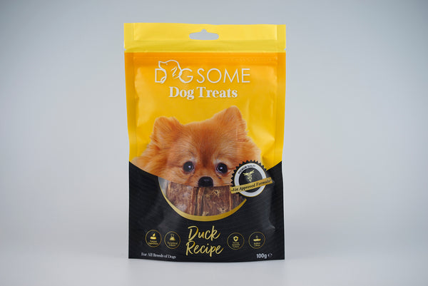 Dogsome Duck Chip Treats 100g