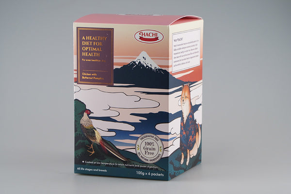 Hachi Food Chicken with Butternut Pumpkin - Single/Box/Mega