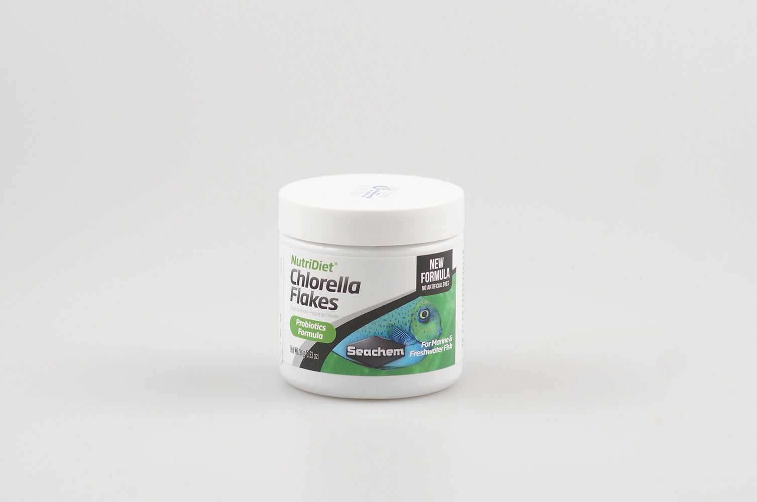 Seachem NutriDiet Chlorella Flakes with Probiotics - 15g/30g