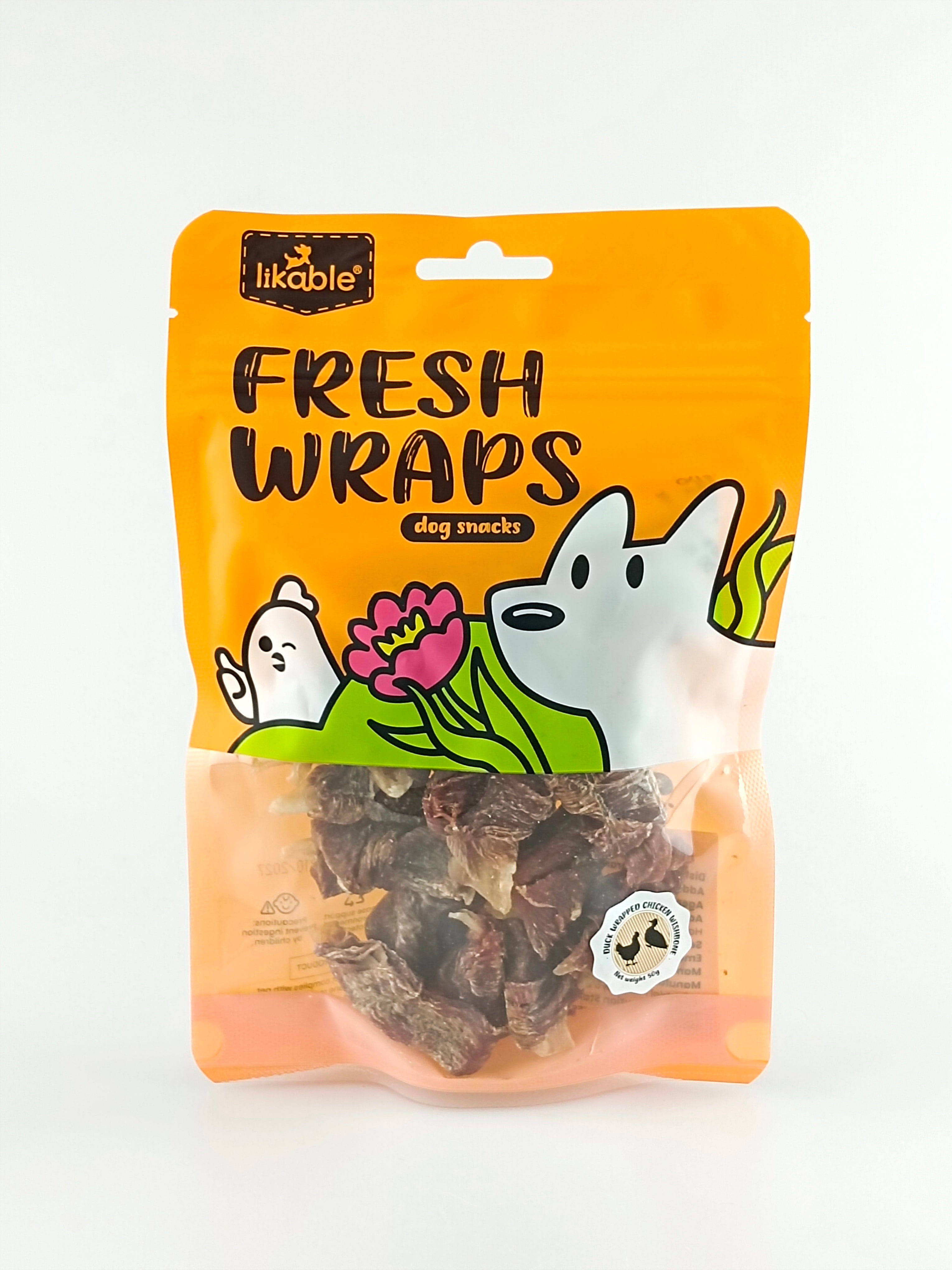 Likable Fresh Wraps Dog Snacks