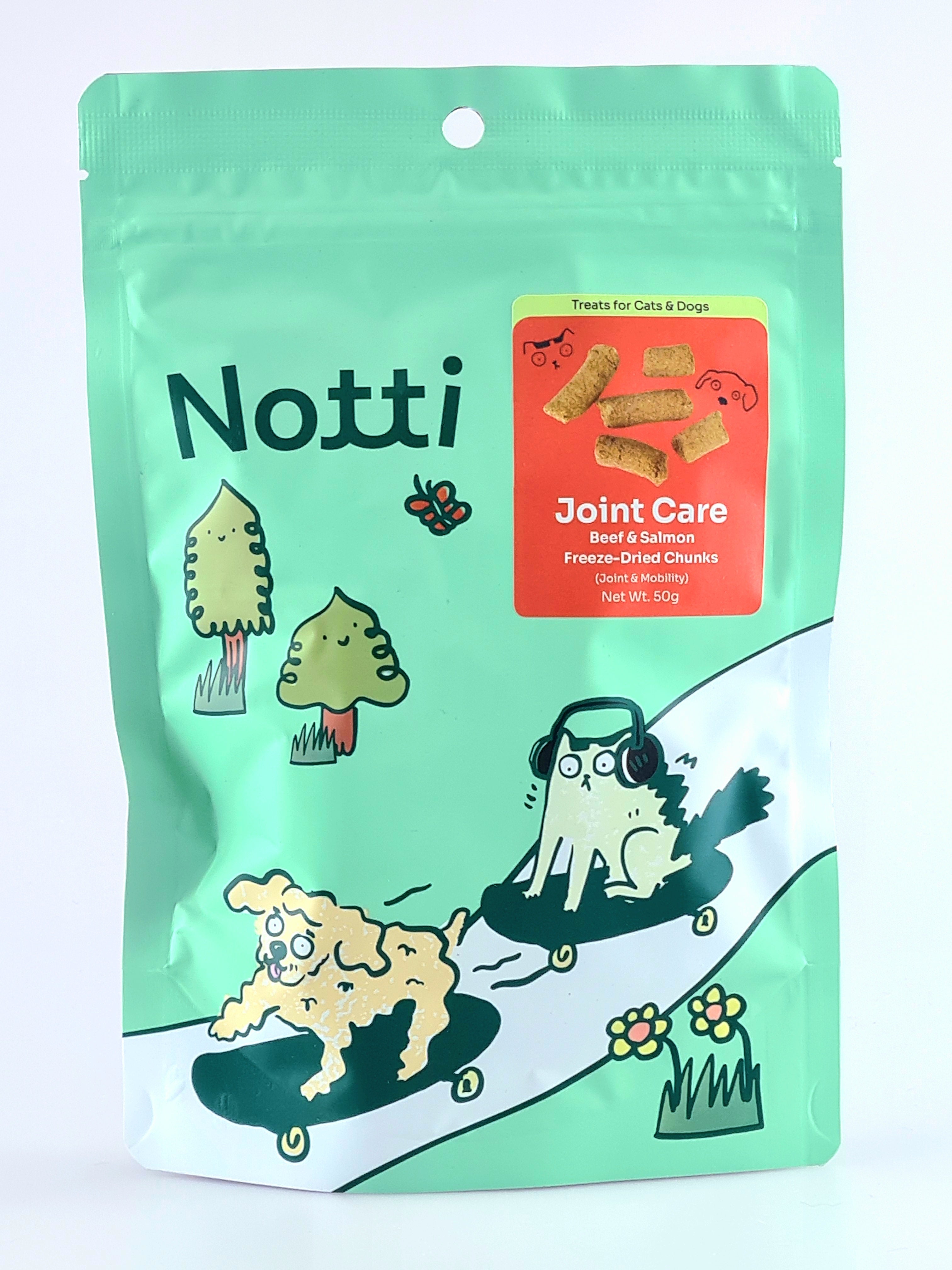 Notti Joint Care Beef & Salmon Freeze-Dried Chunks