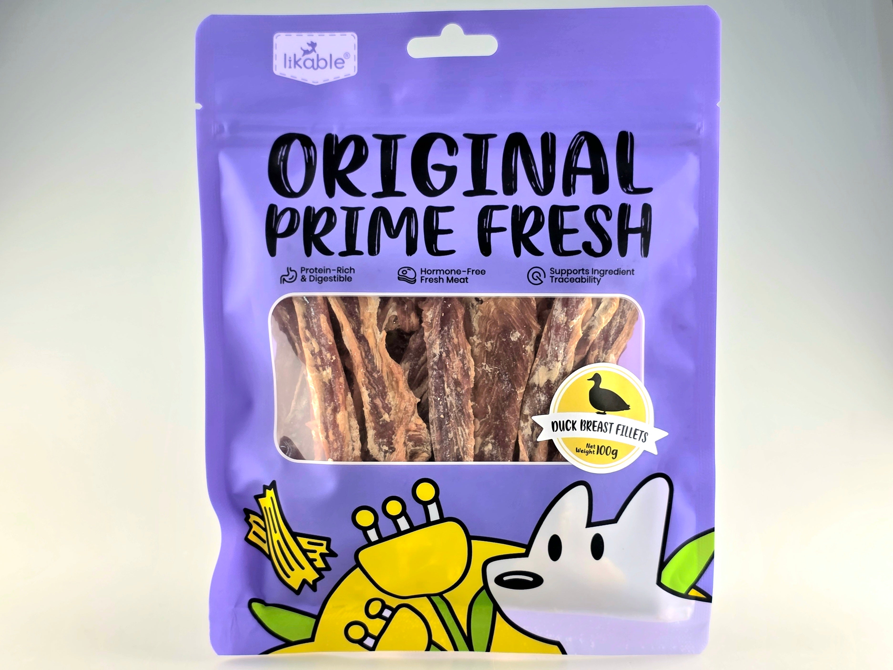 Likable Original Prime Fresh Breast Fillets Pet Treats(100g)