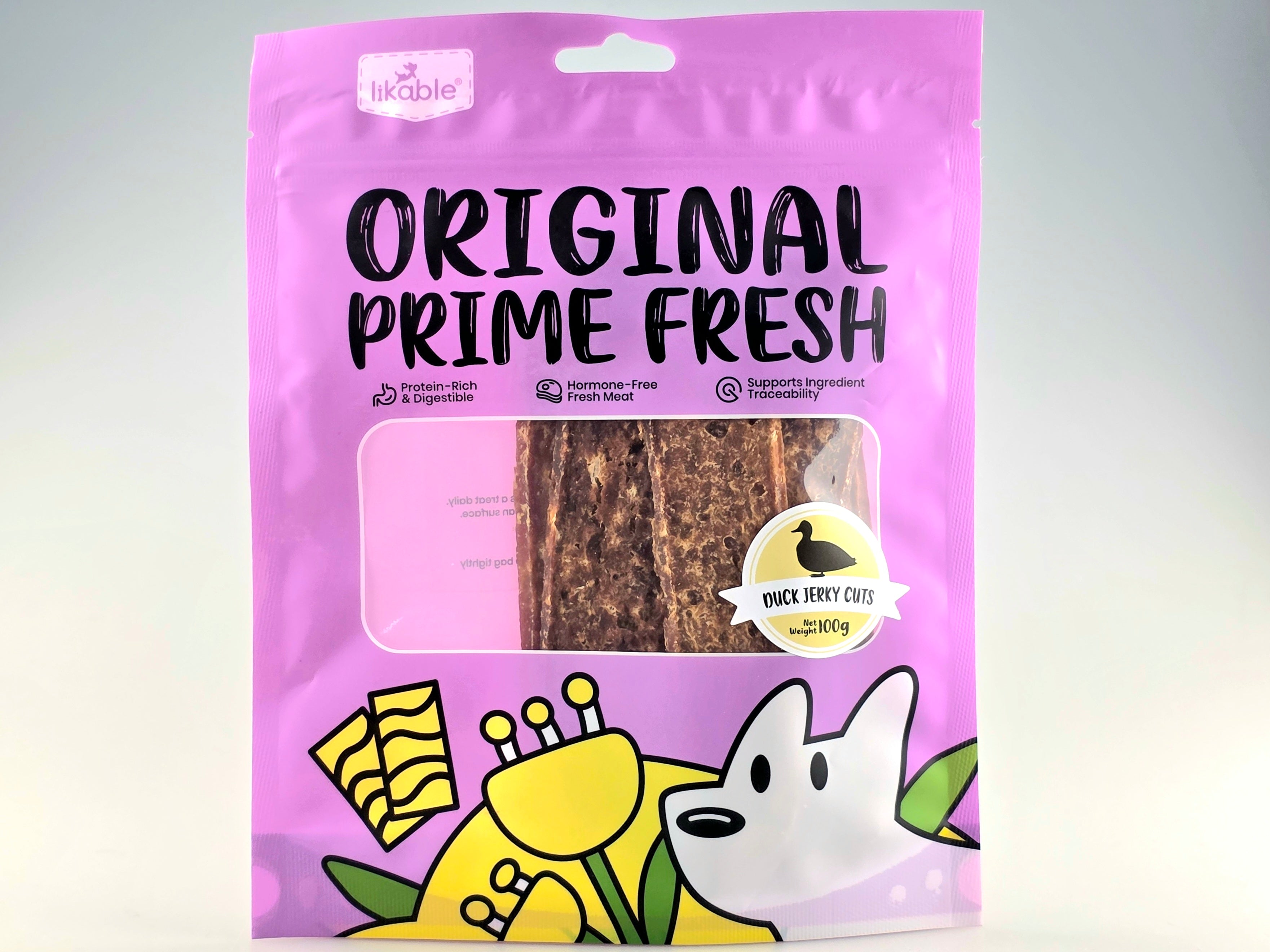 Likable Original Prime Fresh Jerky Cuts Pet Treats (100g)