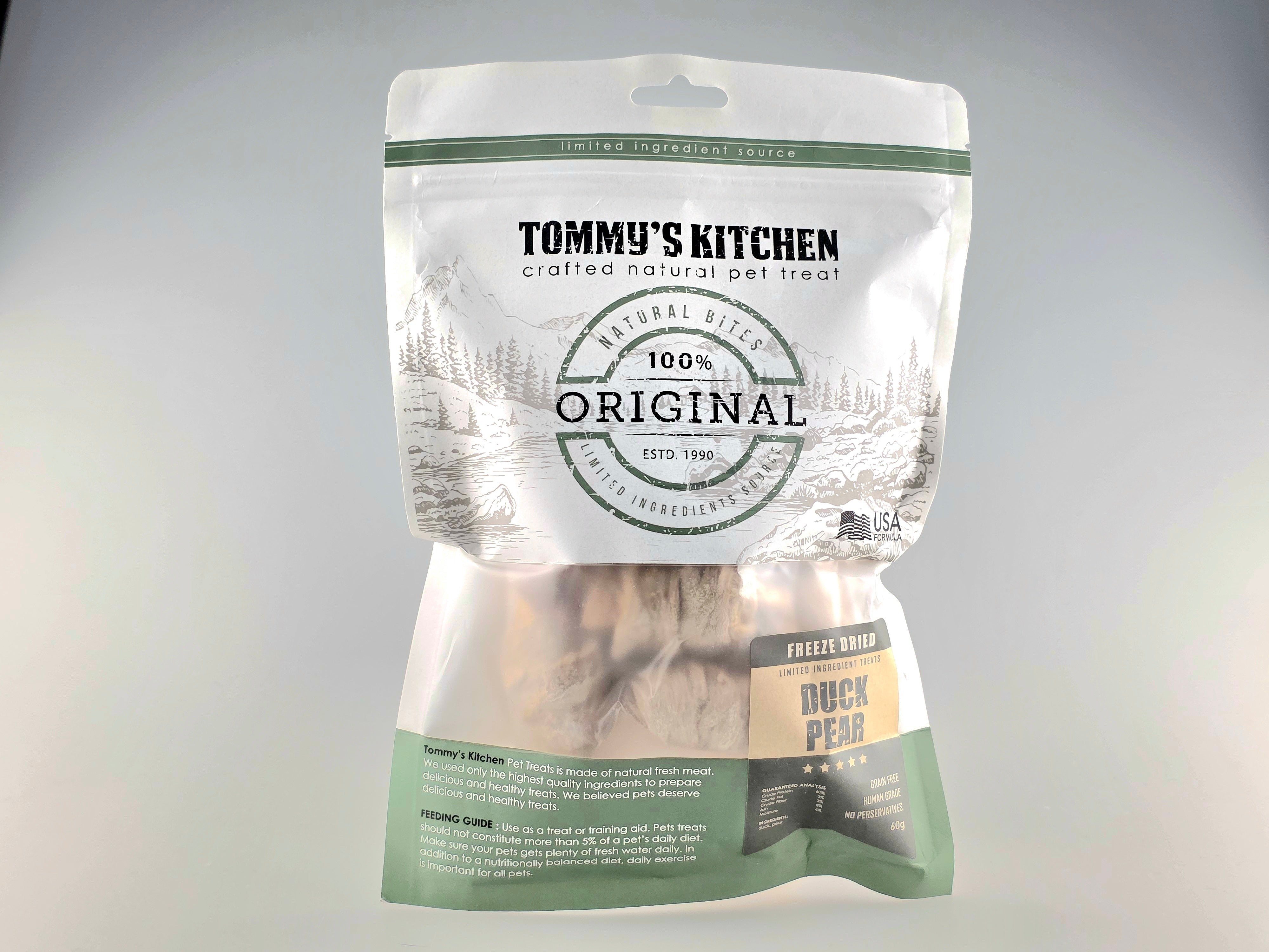 Tommy's Kitchen Natural Pet Treats Duck (60g)