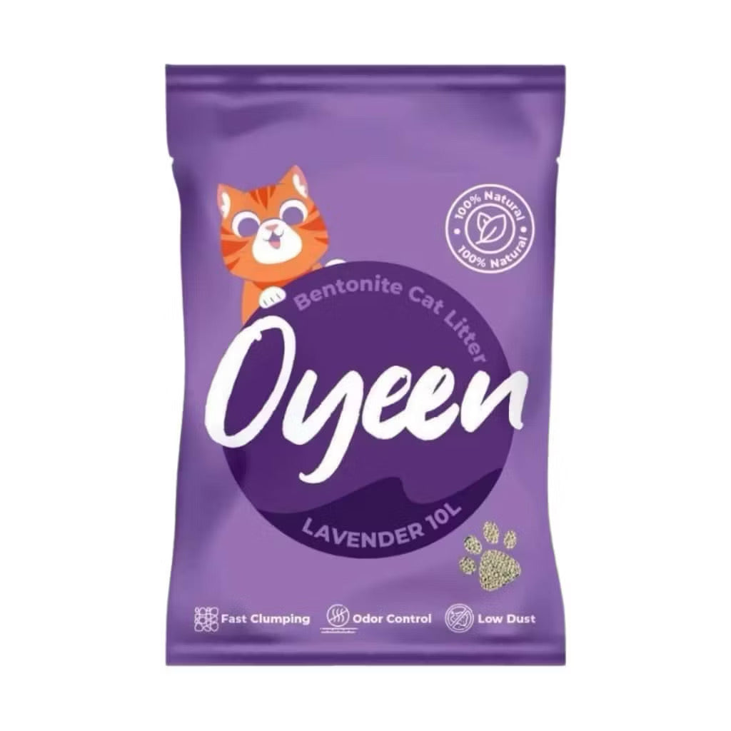 Oyeen Cat Litter 10liter - Lemon/Rose/Lavender