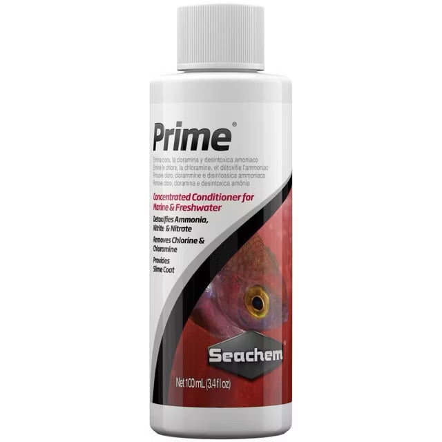 Seachem Prime Water Conditioner 50ml/100ml/250ml/500ml/1litre/2litre