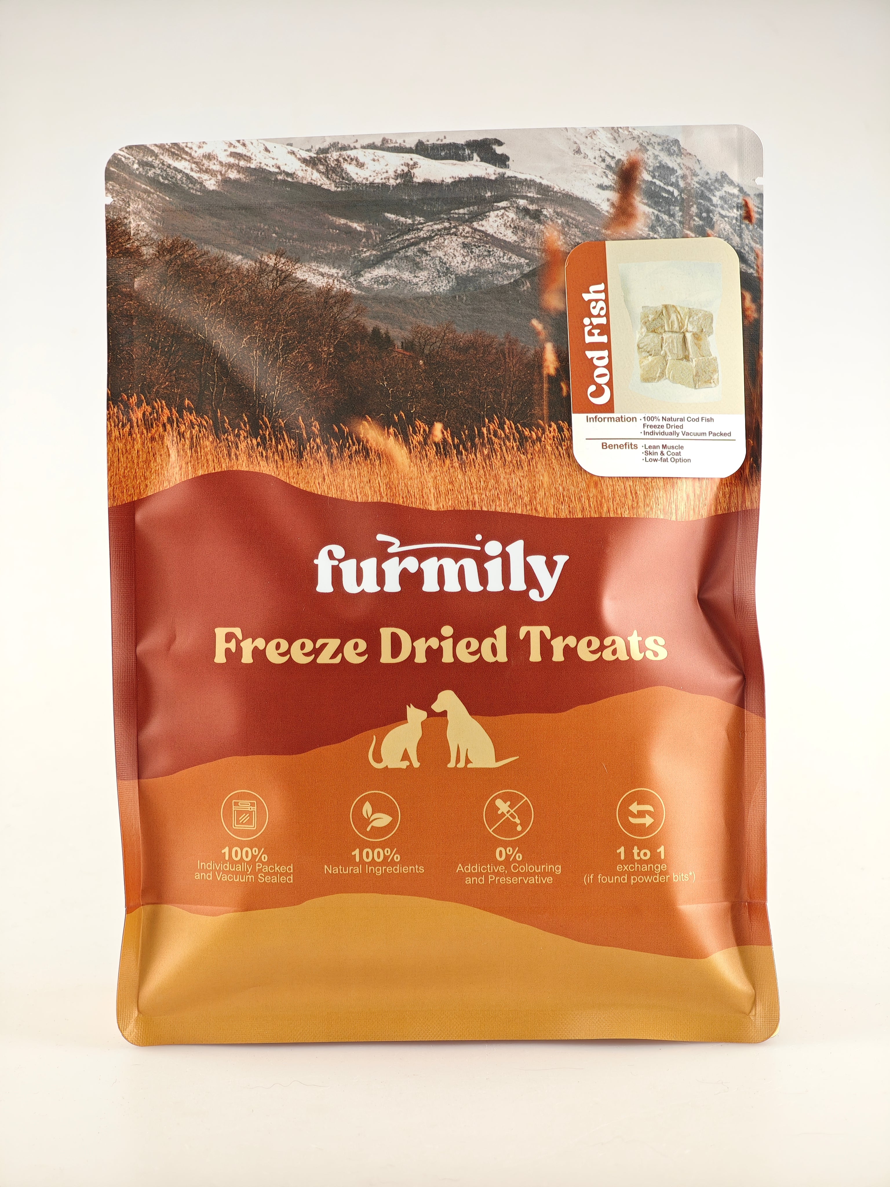 Furmily Freeze Dried Cod Fish Treats