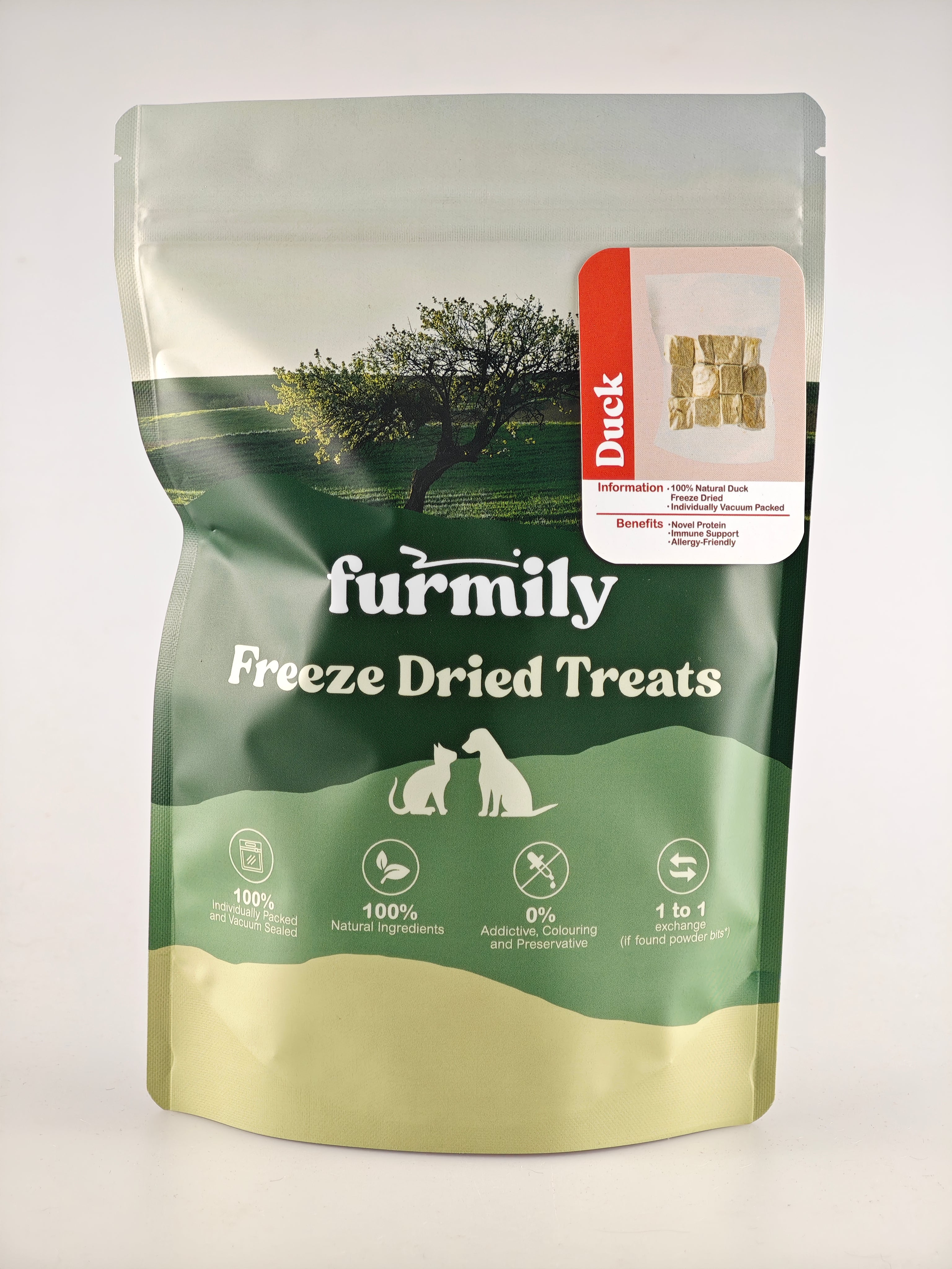 Furmily Freeze Dried Duck Treats