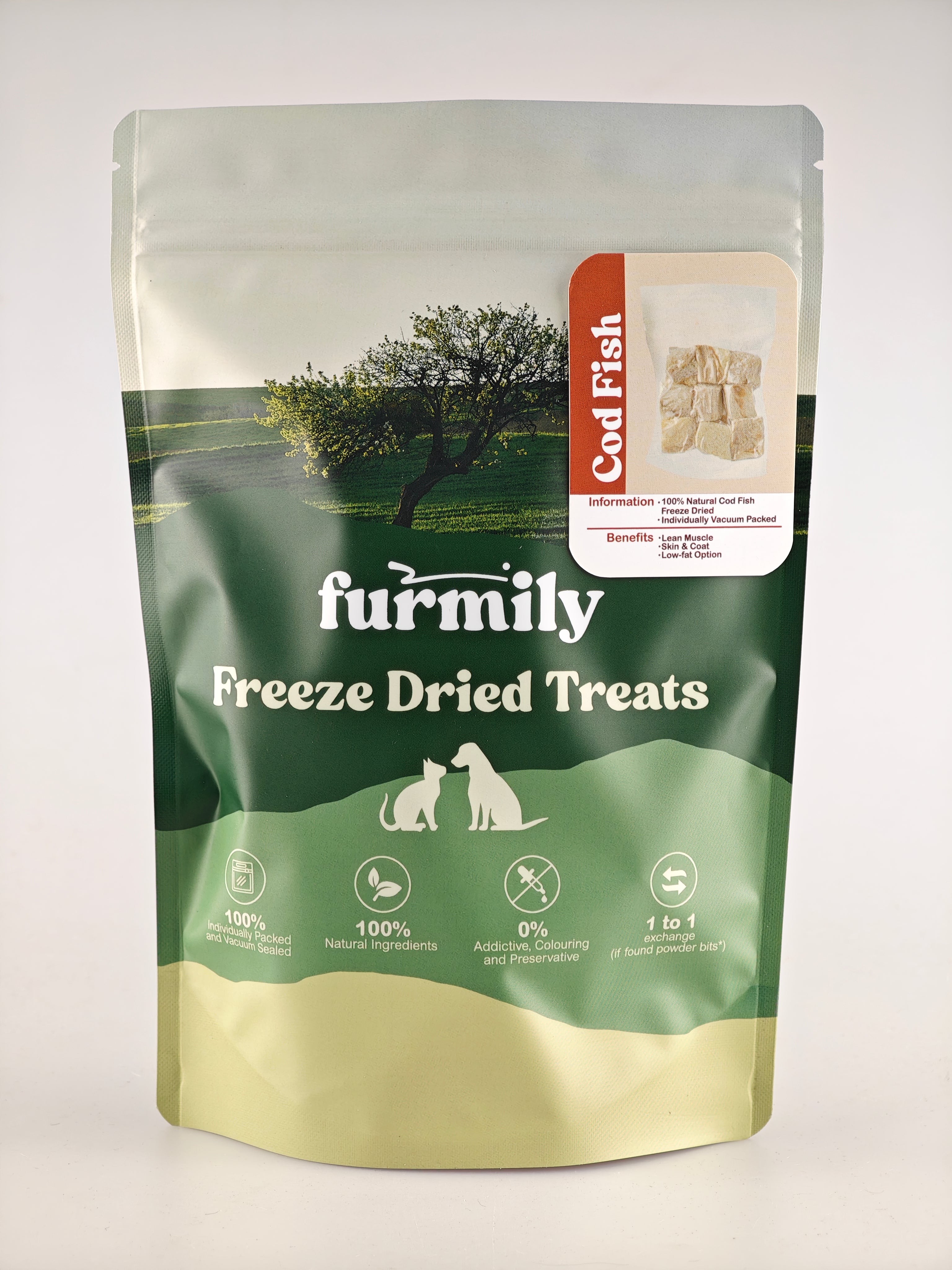 Furmily Freeze Dried Cod Fish Treats